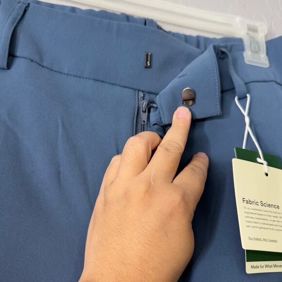 Halara High Waisted Pocket Solid Work Tapered Pants, XL - Picture 3 of 5